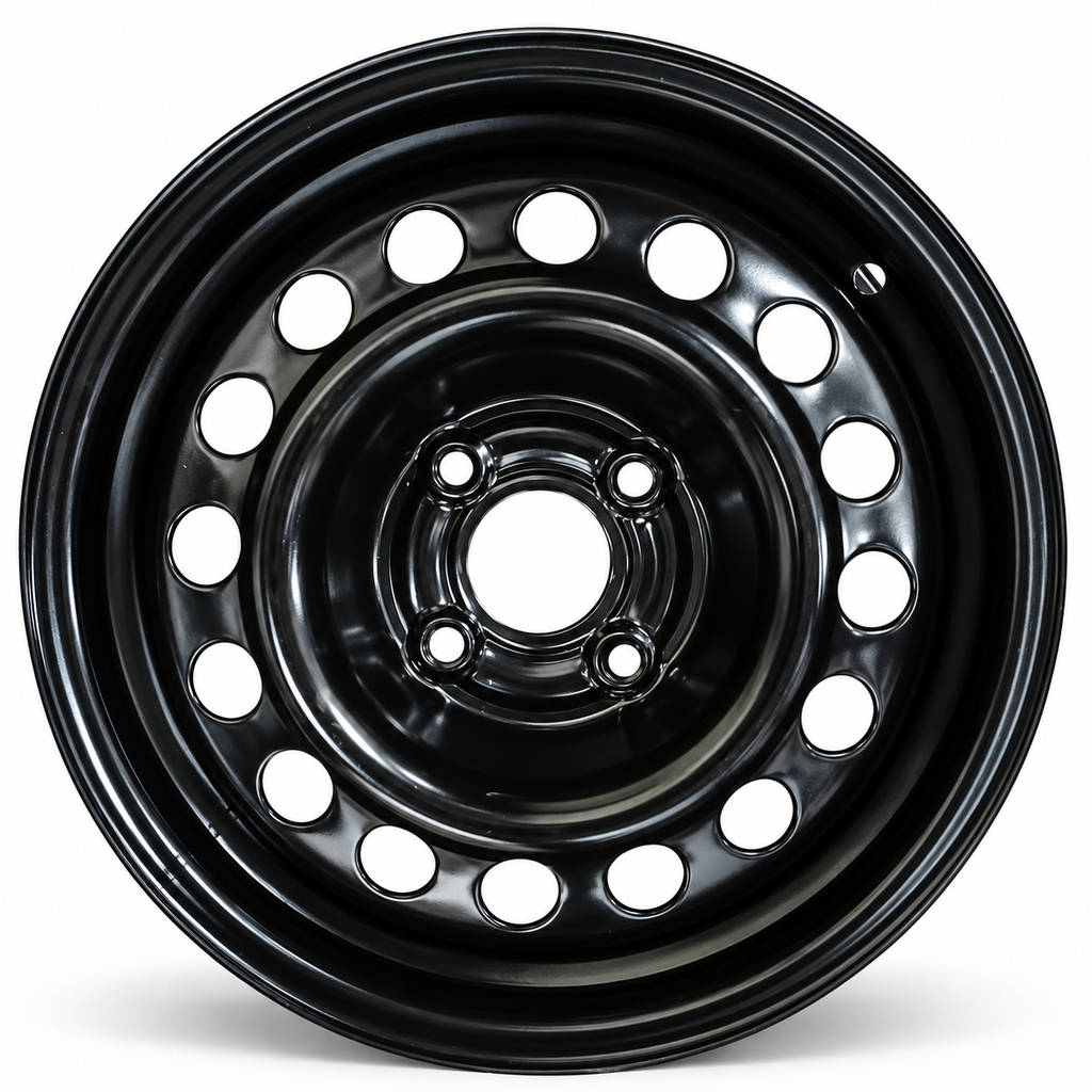 [LLAITA00045] LLANTA ITALBO 14X5.5 4X100 VW GOL/POLO (NEGRO BRILLANTE)