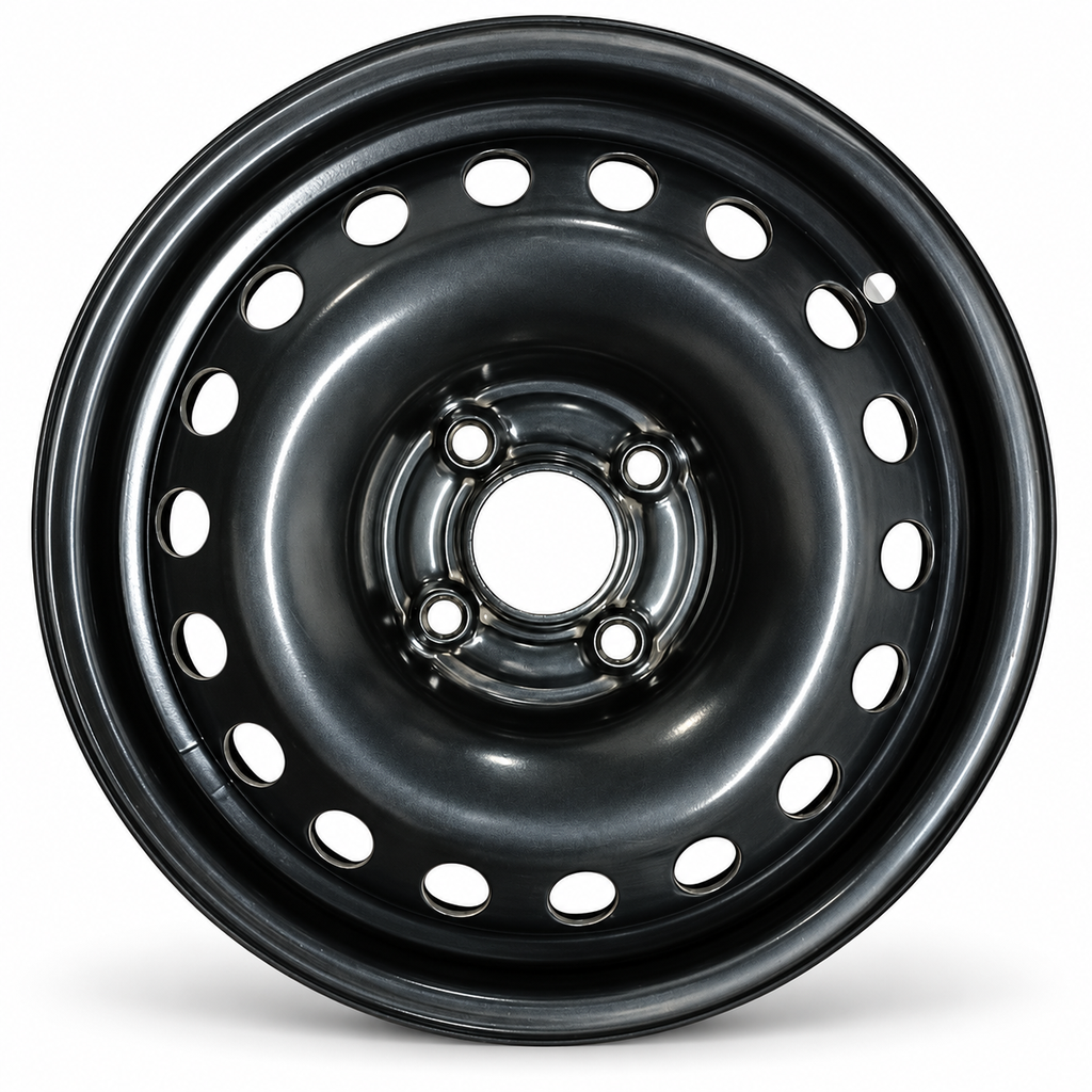 [LLAITA00058] LLANTA ITALBO 15X6 4X108  4AGU FORD FOCUS (NEGRO BRILLANTE)