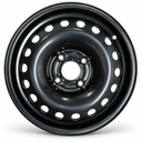 LLANTA ITALBO 15X6 4X108  4AGU FORD FOCUS (NEGRO BRILLANTE)
