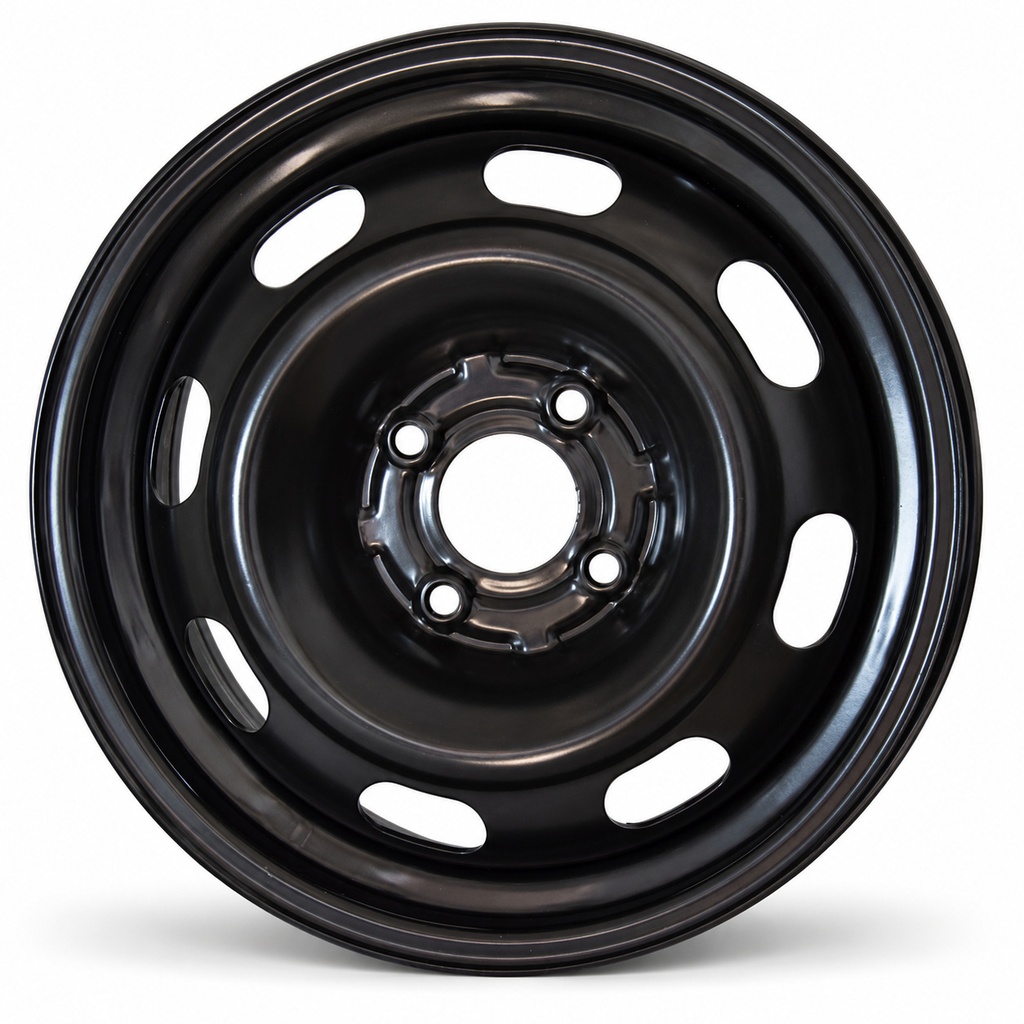 [LLAITA00077] LLANTA ITALBO 15X6 4X108 PEUGEOT 307 (NEGRO OPACO)
