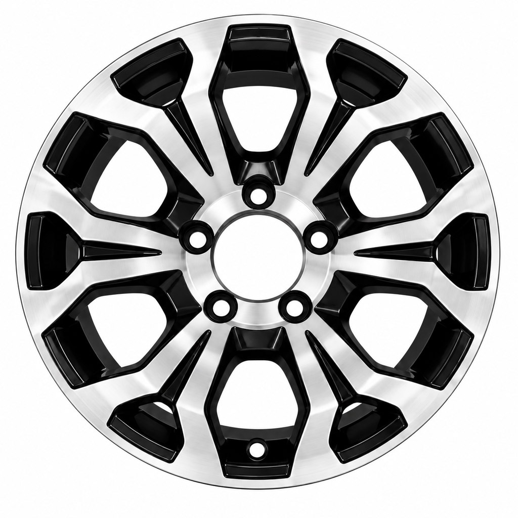 [LLAREB00007] LLANTA EB 16X7" 5X120 mm B-NEGRO BRILLATE