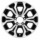 LLANTA EB 16X7" 5X120 mm B-NEGRO BRILLATE