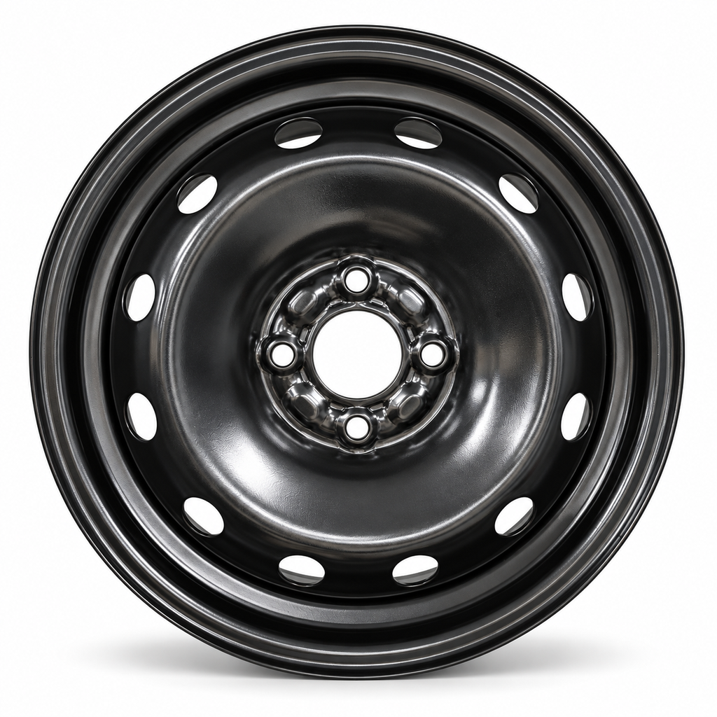 [LLAITA00067] LLANTA ITALBO 15X6 4X100 RENAULT MEGANE NEGRO CHAPA