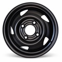 LLANTA ITALBO 13 4X114.3 69.1MM DAEWO TICO CHAPA NEGRA
